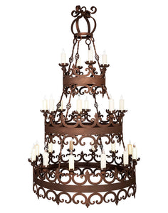 3 Tier Nico Chandelier