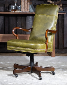 Fallbrook Olive Desk Chair