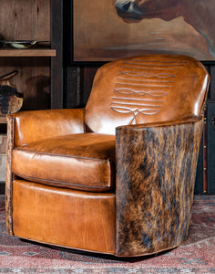 Macallan Barrel Swivel Chair