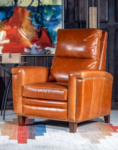 Revolver Cognac Recliner